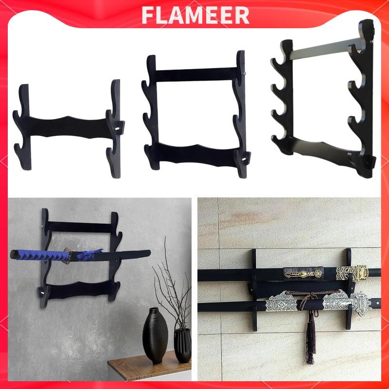 [FlameerMY] Samurai Stand Display Japanese Samurai Wall Mount Bracket ...