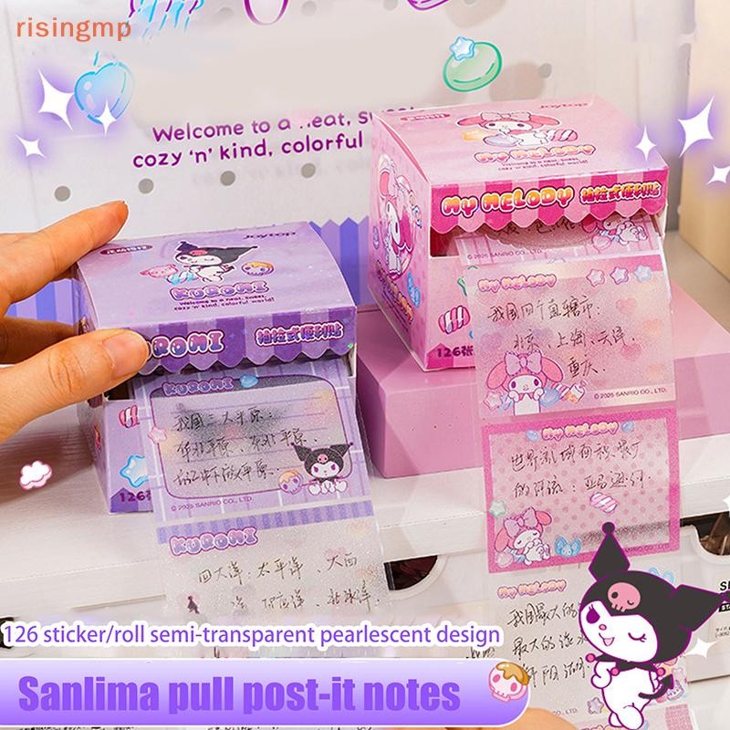 [risingmp] Sanrio Kuromi Pull Out Post-It Note Cartoon Melody Error ...
