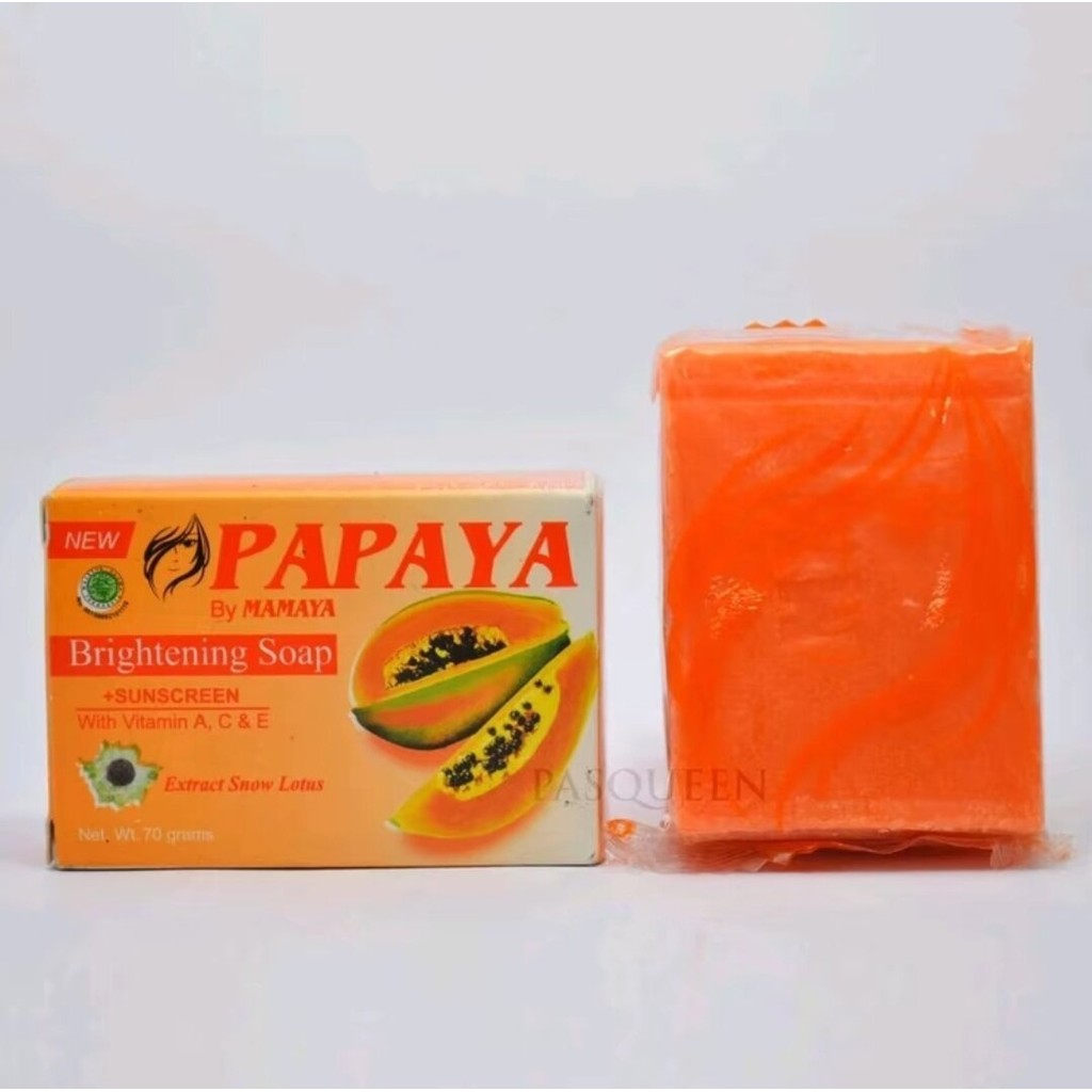 Sabun Papaya RDL Papaya Whitening Soap Bar 135gms (Vitamin A,C & E ...