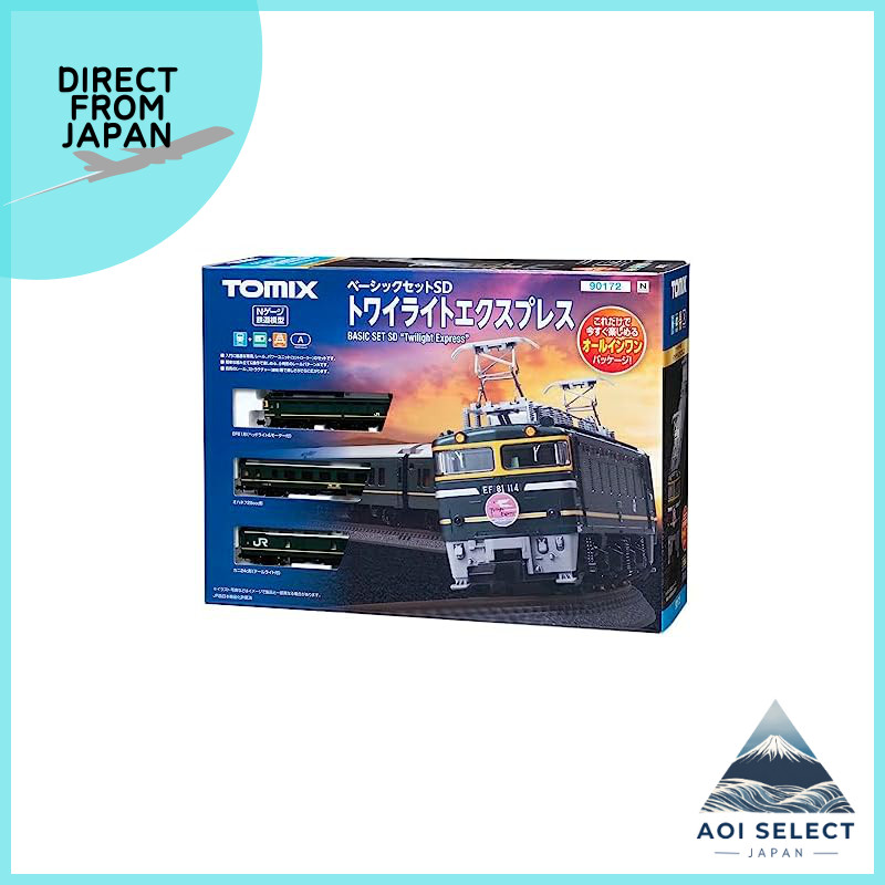 TOMYTEC TOMIX N Gauge Basic Set SD Twilight Express 90172 Model Train ...