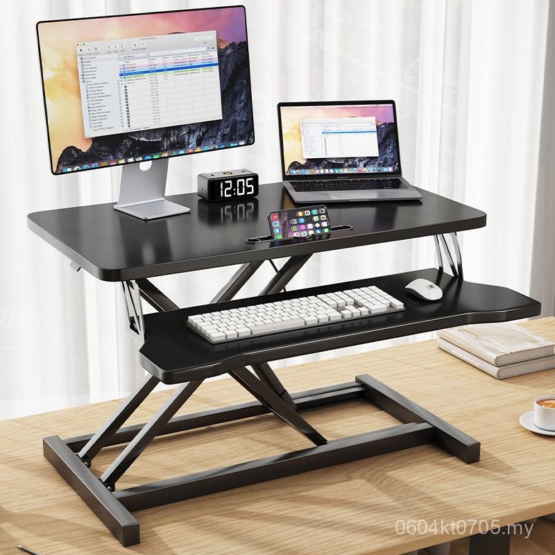 Lift Workbench Stand Folding Stand ^ Standing p Desktop Notebook ...