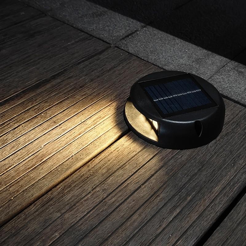 Outdoor Waterproof LED Solar Trail Light Stack Road Hole-Free Side ...