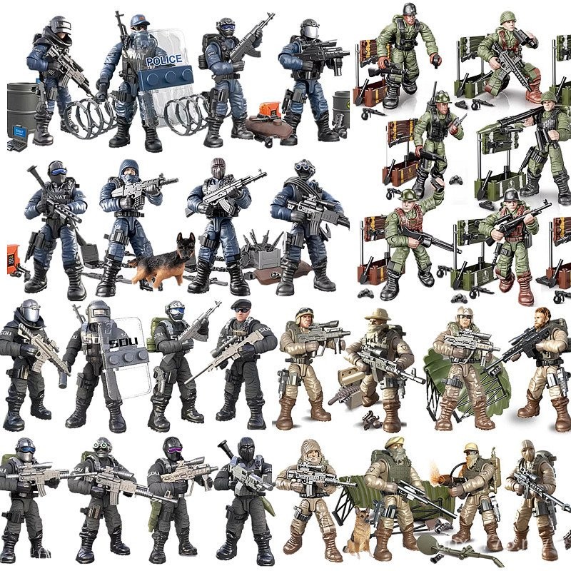 New Product Assembly Joint Movable Special Forces Educational Military ...