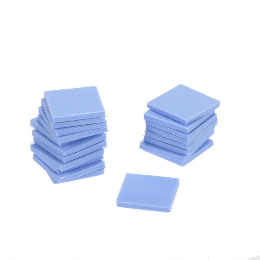 Bamaxis 100 Pcs Thermal Stickers High Conductivity CPU Graphics Card ...