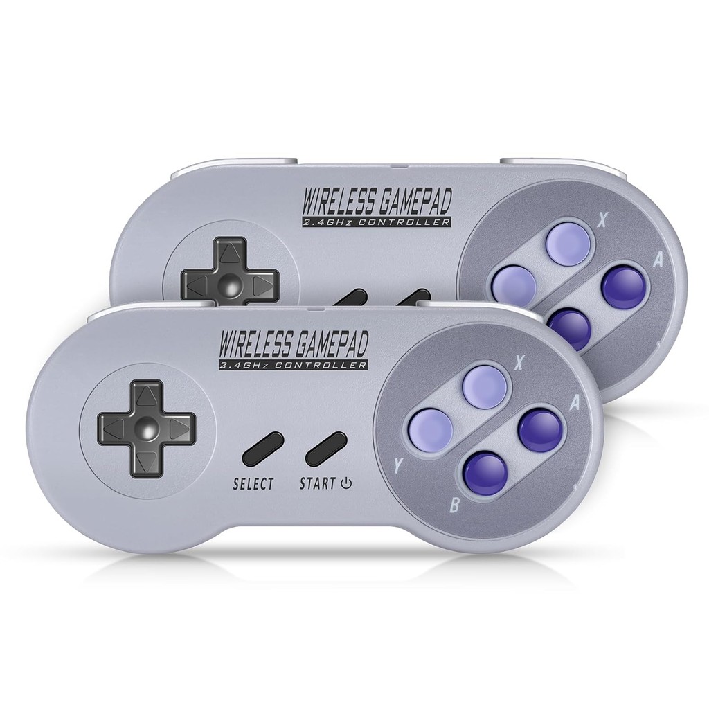 Asopiram Wireless Controller for SNES Classic/Switch/Windows, [2 Pack ...