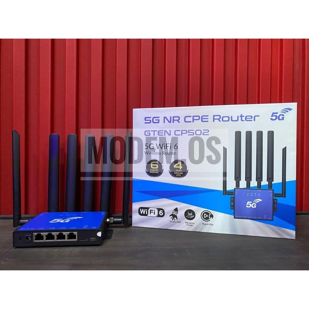 [5G Modem] Gten Cp502 Qualcomm X55 Portable Wireless Modem WiFi-6 ...