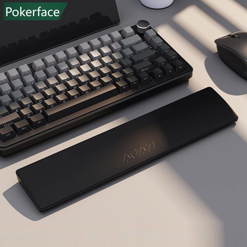 POKERFACE Gaming Keyboard Wrist Rest Pad Ergonometric Memory Foam Anti ...