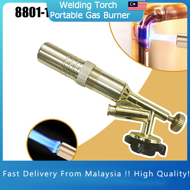 2PCS Welding Torch Portable Gas Burner Flame Gun High Temperature ...