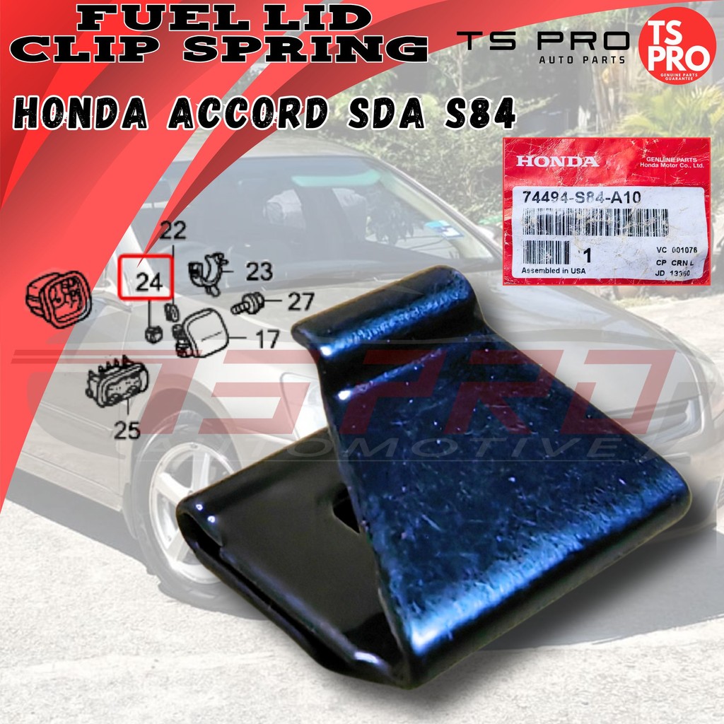 Honda Accord SDA S84 Genuine Fuel Lid Clip 74494-S84-A10 | Shopee Malaysia