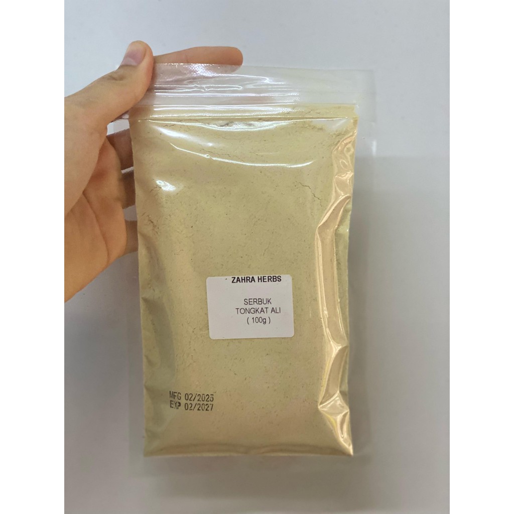 Serbuk Tongkat Ali 100g Akar Ali Pasak Bumi Asli Eurycoma longifolia ...