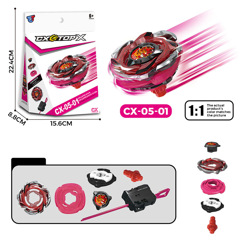 Beyblade X UX-14 CX-01 Dran Brave UX-09 Samurai Saber CX-05-01 Set