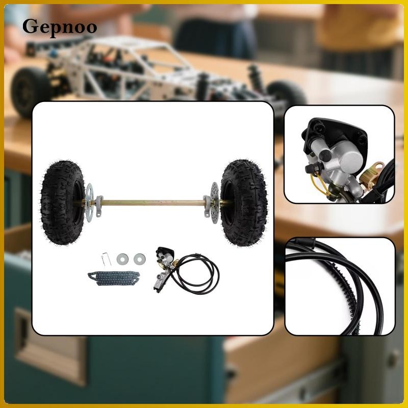 Go Kart Axle Kit 44 Inch Rear Axle DIY Go Kart Parts Brazil