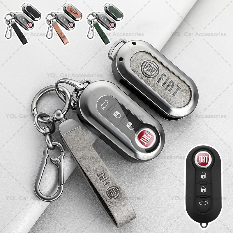 Porte-clés Fiat bleu, Panda 127 Punto X1/9 Uno Croma 124 132 126 131