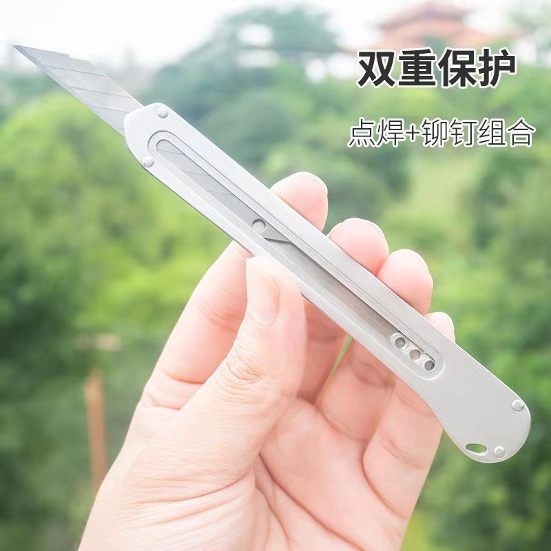 High-value Stainless Steel Utility Knife 9mm Small Size Paper Cutting ...