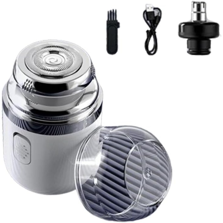 Portable Multifunctional Capsule Shaver, 2-in-1 USB Rechargeable Wet ...