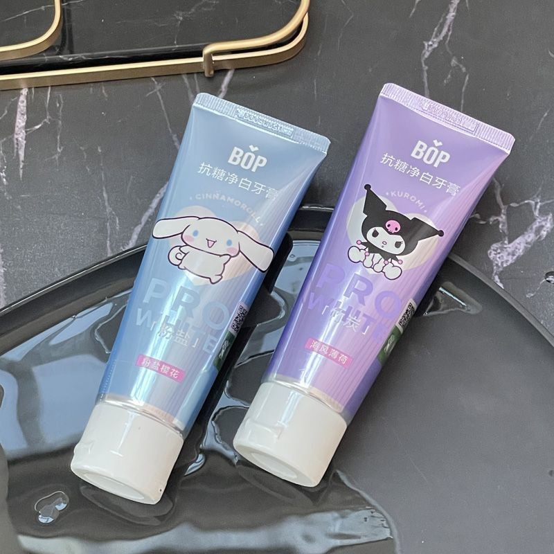 BOP Anti-Sugar Whitening Toothpaste Dense Foam Children Sanrio Limited ...