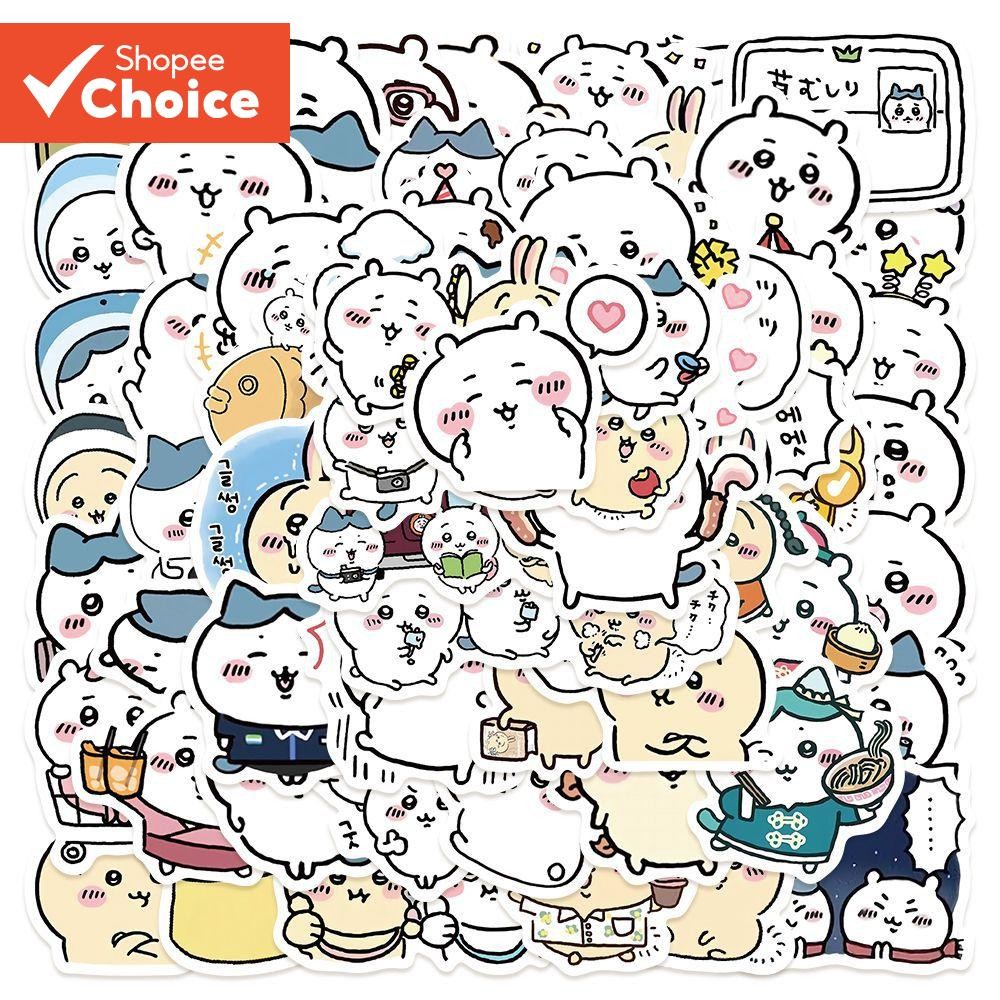 60pcs Cute Chiikawa Stickers Diy Computer Laptop Washi Scrapbooking ...