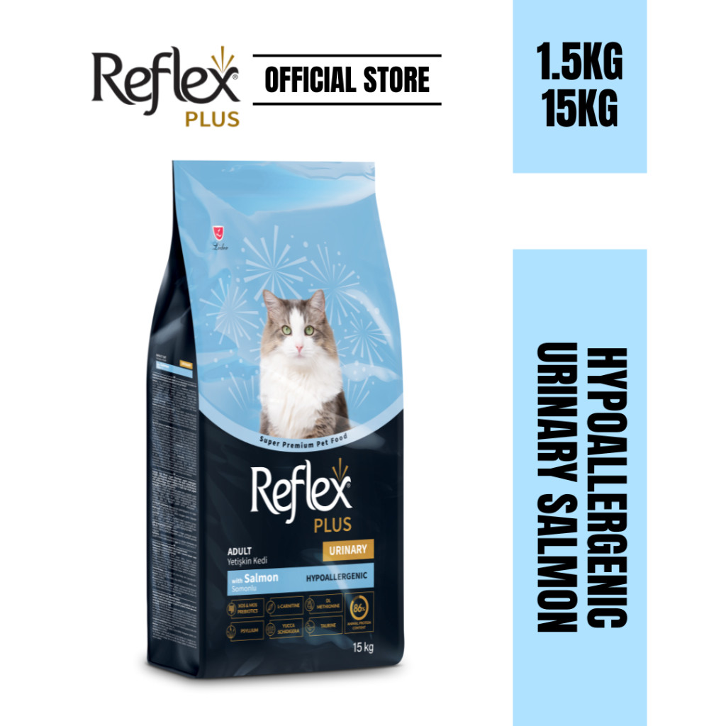 （BOX PACKAGING）Reflex Plus Dry Cat Food - Urinary Salmon | Shopee Malaysia