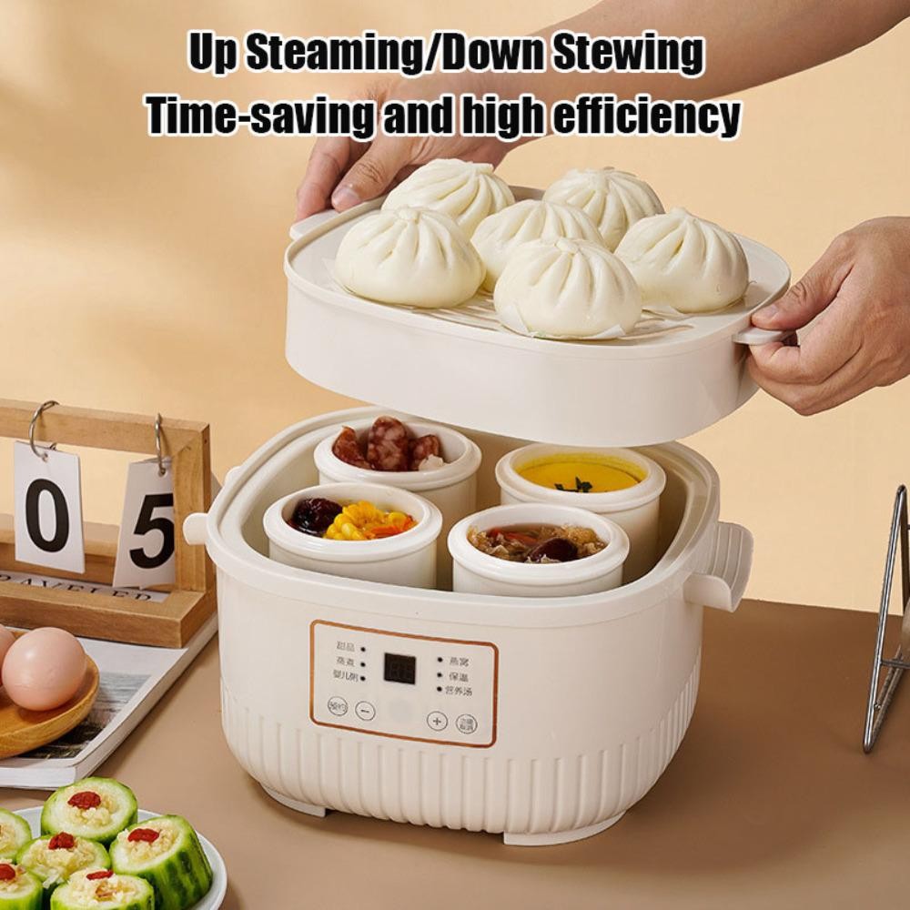 Large capacity electric stew pot fully automatic ceramic water-proof ...