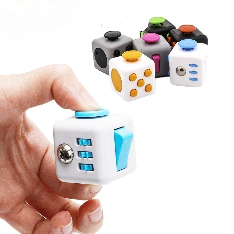 Decompression Toy Hand Venting Anti Irritability Anxiety Fidget Cube ...