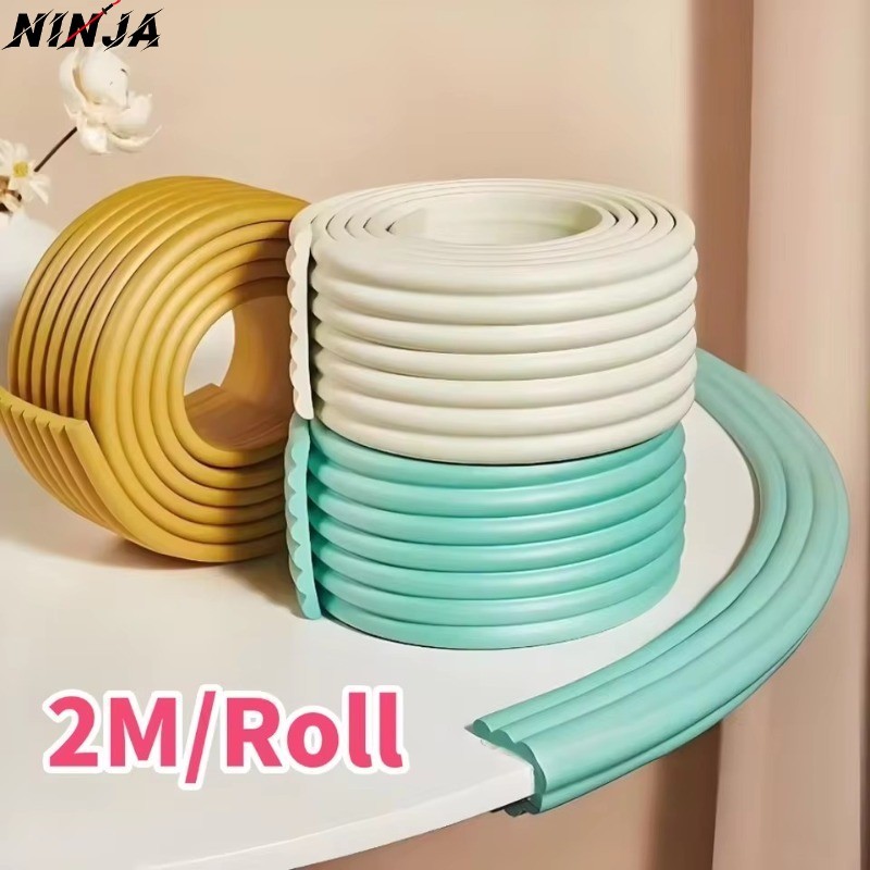 2M Thickened Self Adhesive Table Edge Anti-collision Strip - Table ...