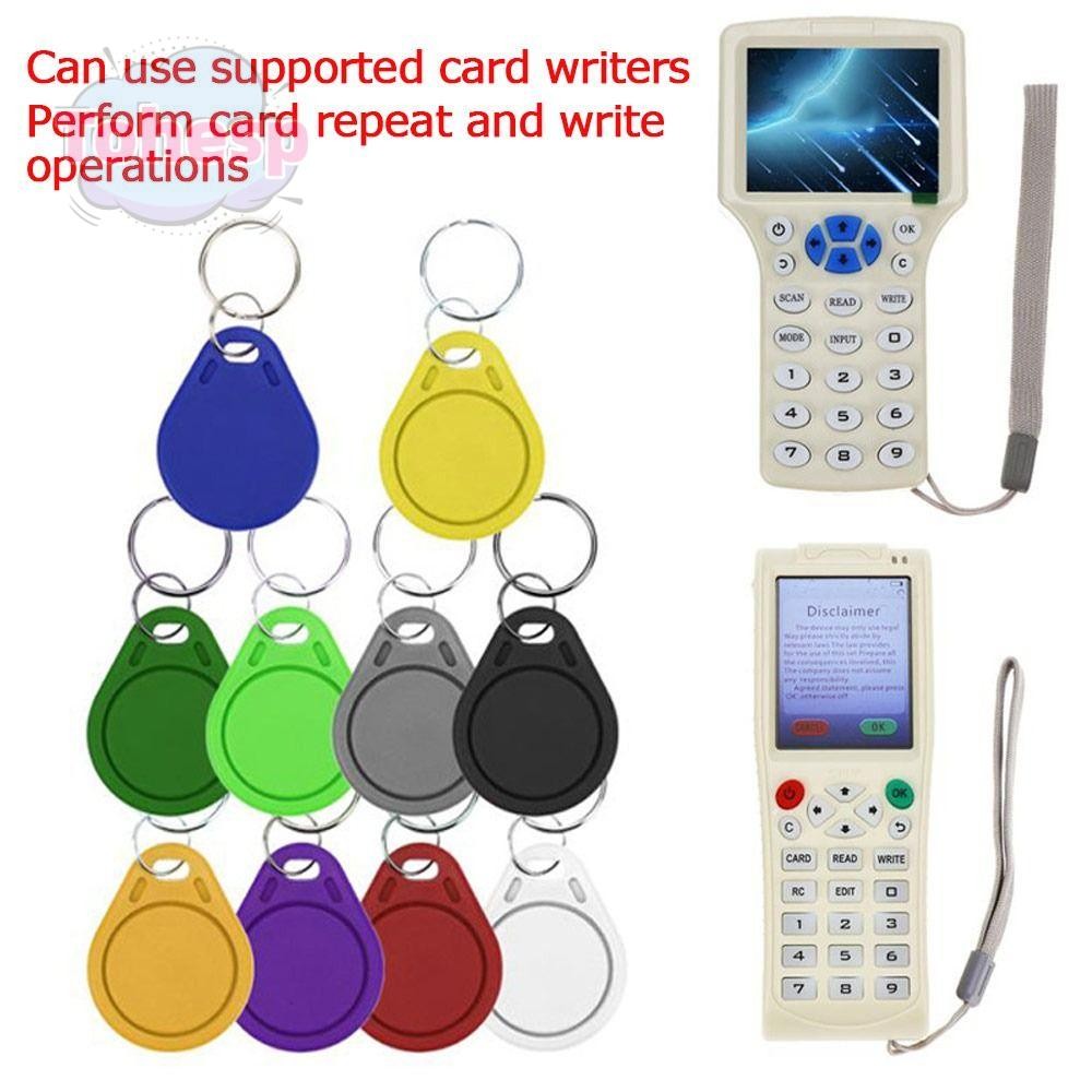 TOHESP 10pcs NFC Tag Token RFID Changeable Key Card | Shopee Malaysia