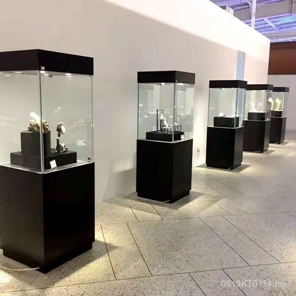 Exhibition Product Counter Museum Counter Antique Wooden Jewelry Glass ...