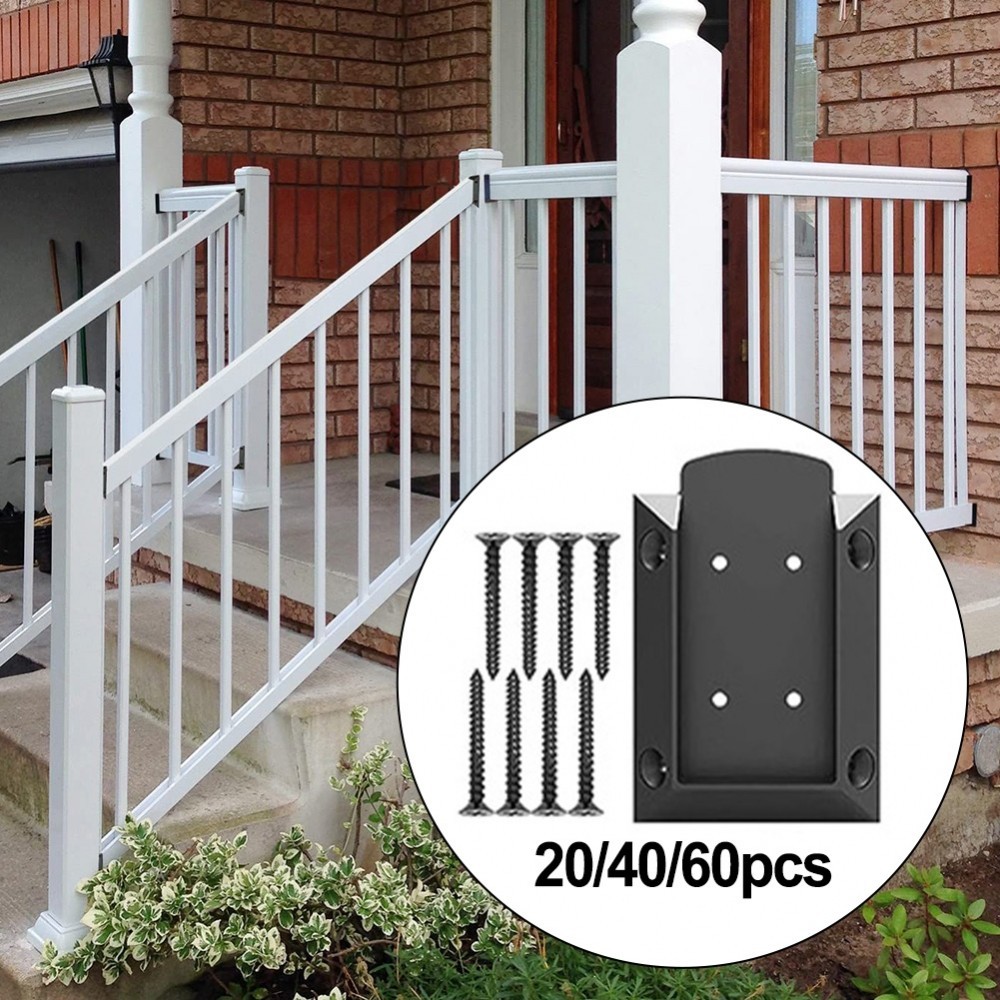 Deck Railing Bracket DIY Installation High-strength Material Easy ...