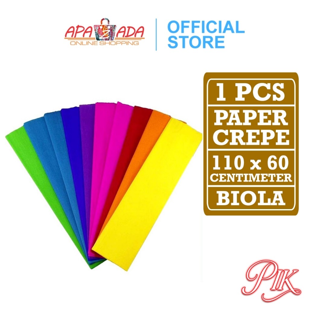 Colorful Violin Crepe Paper Sheets [110 x 60 Cm] Crepe Paper Party ...