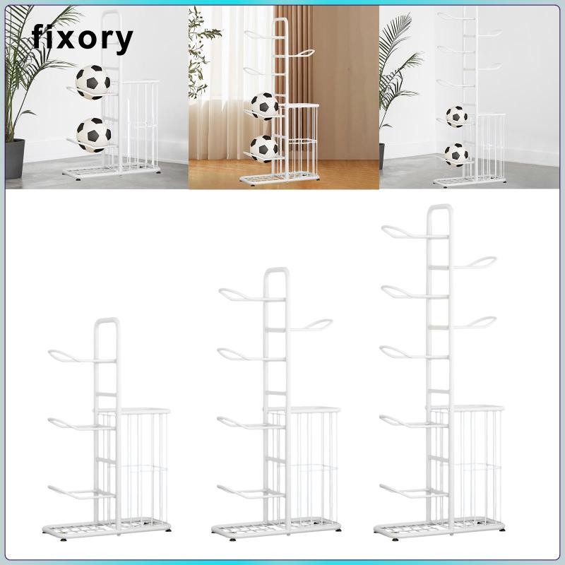 fixory Indoor Basketball Rack Multi Layers Ball Rack Indoor Vertical ...