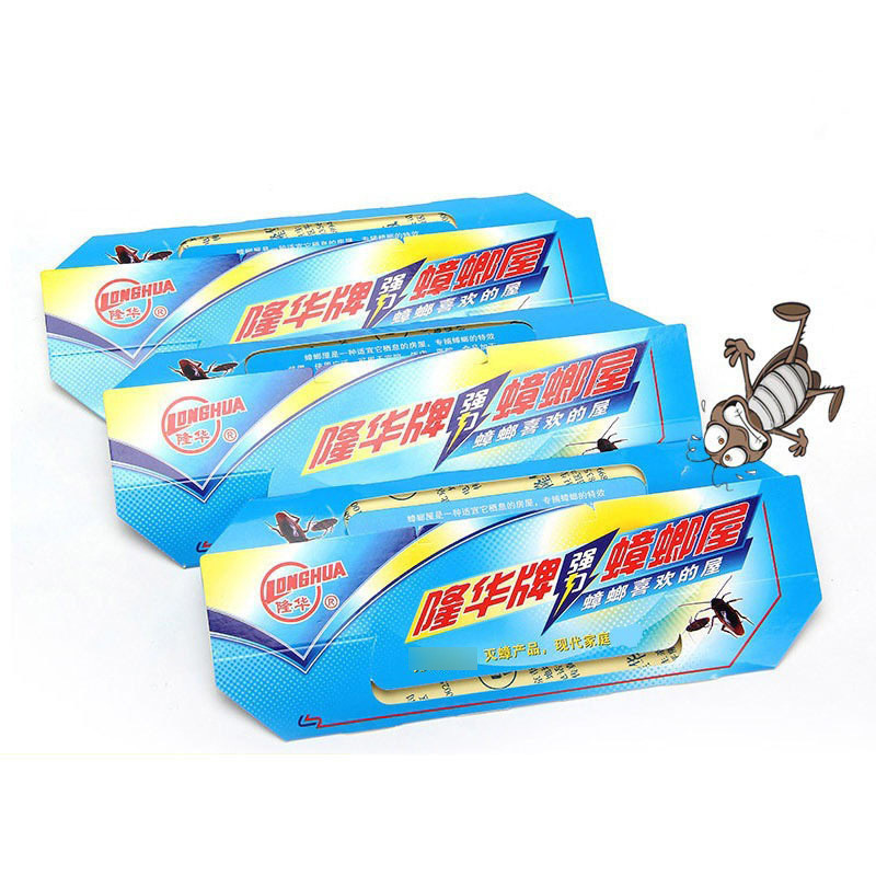 Longhua Cockroach Trap Box Paper Shell Cockroach Trap Box Size ...