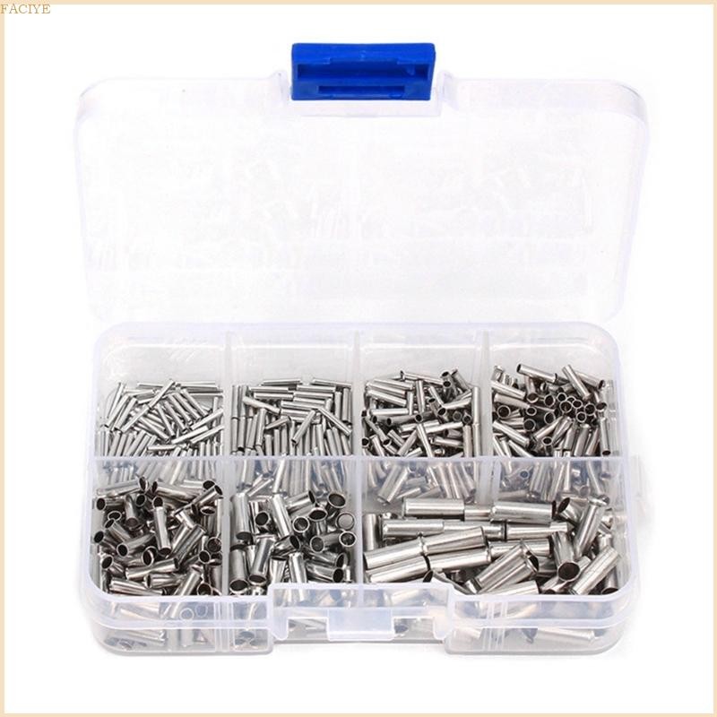 FACY 600pcs Wire End Ferrules Assortment Crimp Pin Connectors Copper ...