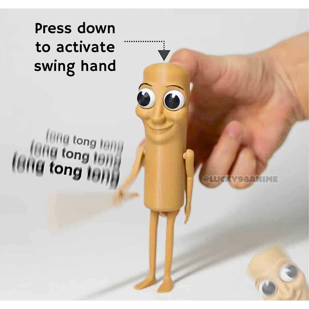 GNHG Figurine Tung Tung Sahur – Tralalero Tralala – Impression 3D – Collection Décoration