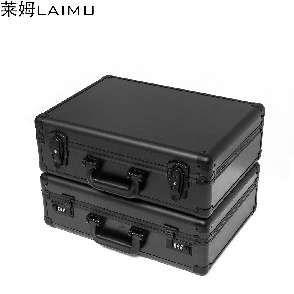 Portable Aluminum Alloy Password Toolbox Safe File Box Hardware ...
