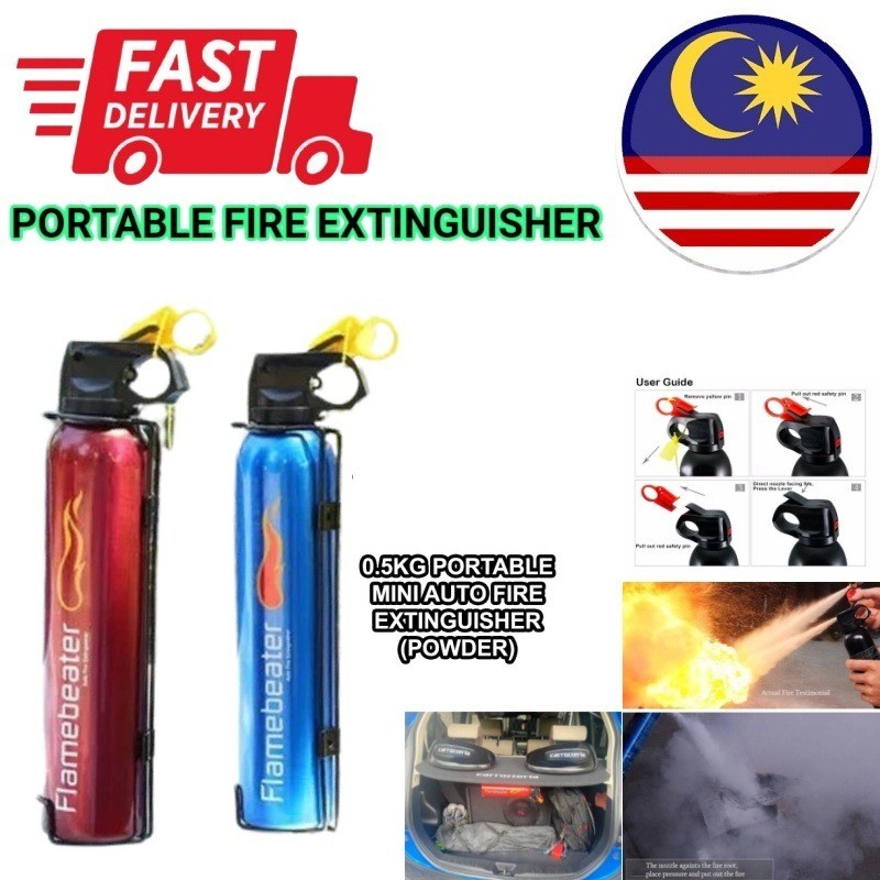 NEW Mini FlameFighter car fire extinguisher car fire extinguisher ...