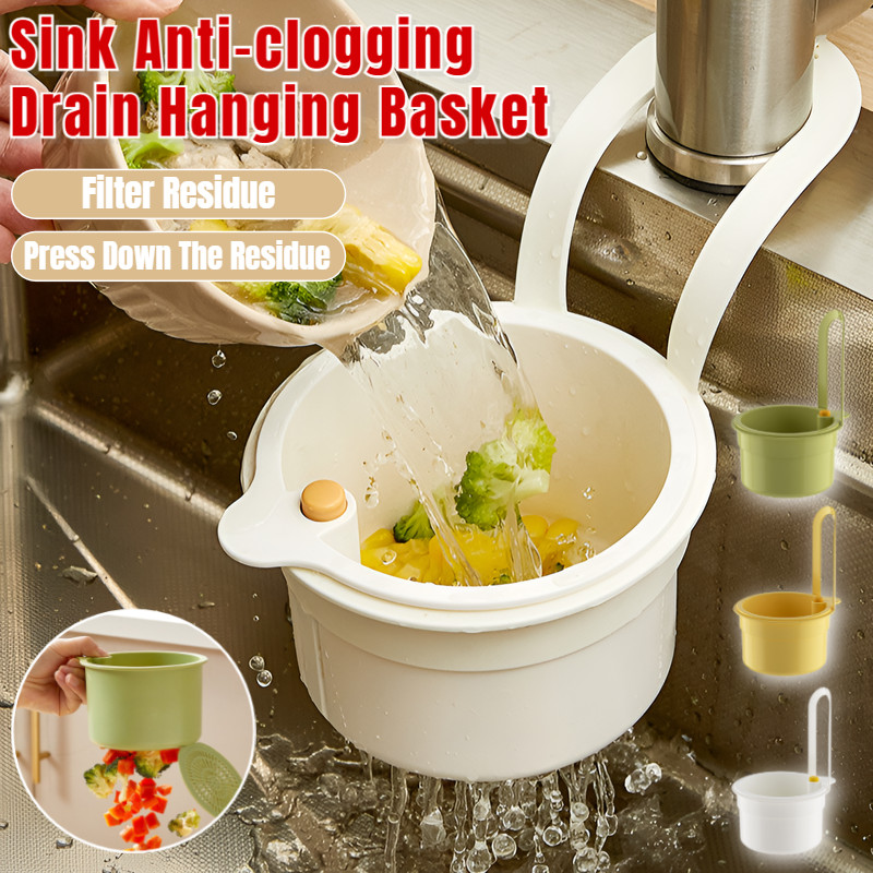 Kitchen Sink Drainage Basket Basket Food Waste Drain Basket Rubbish ...