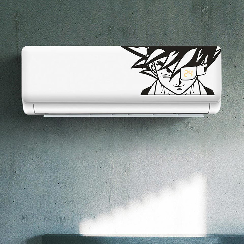 Cartoon Vegeta Dragon Ball Air Conditioner Sticker Self Adhesive ...