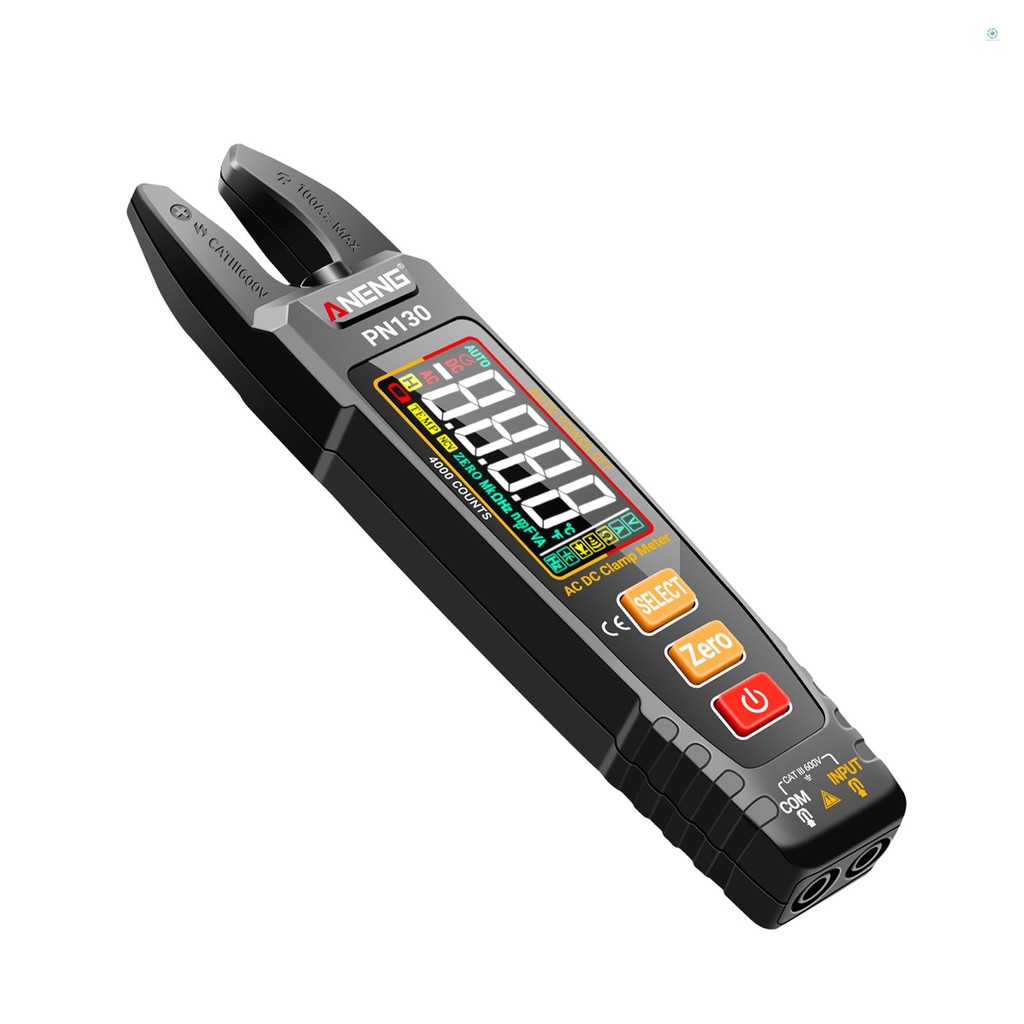 U-shaped Clamp Meter Multimeter AC/DC Current Voltage Meter Hz ...