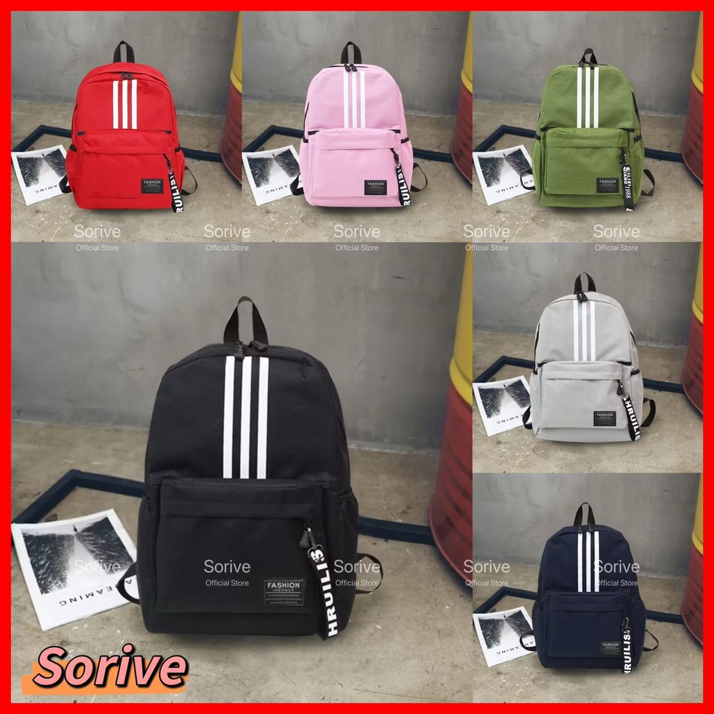 Beg Belakang Lelaki Feksyen Backpack Fashion Unisex High School Large ...