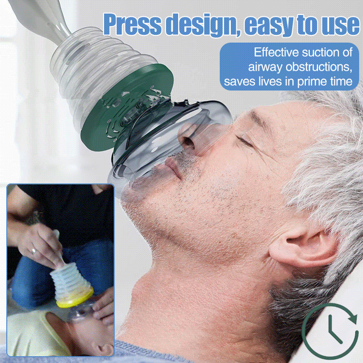 Artificial Lung Capacity Training Mask for Emergency Situations Fitness ...