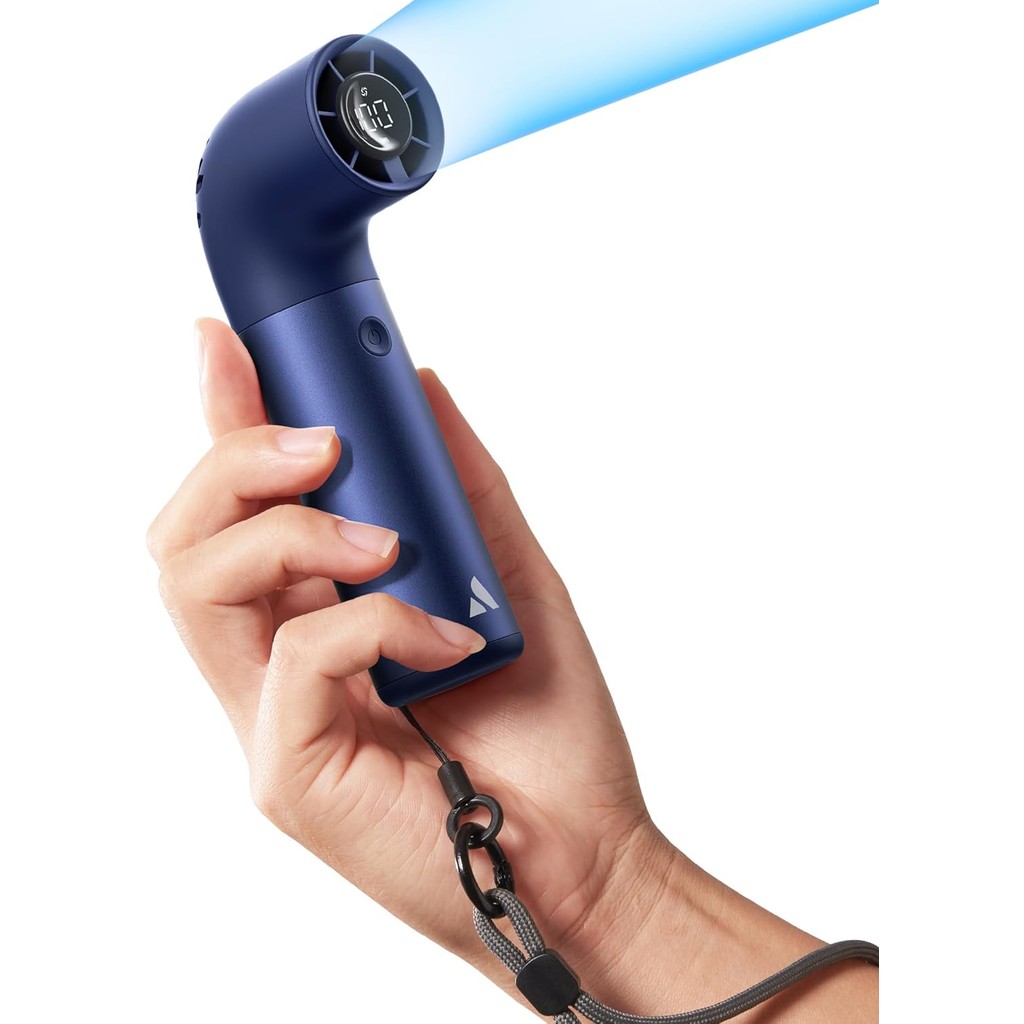 Aecooly Portable Handheld Fan, Powerful Turbo Mini Fan, 19000 RPM High ...