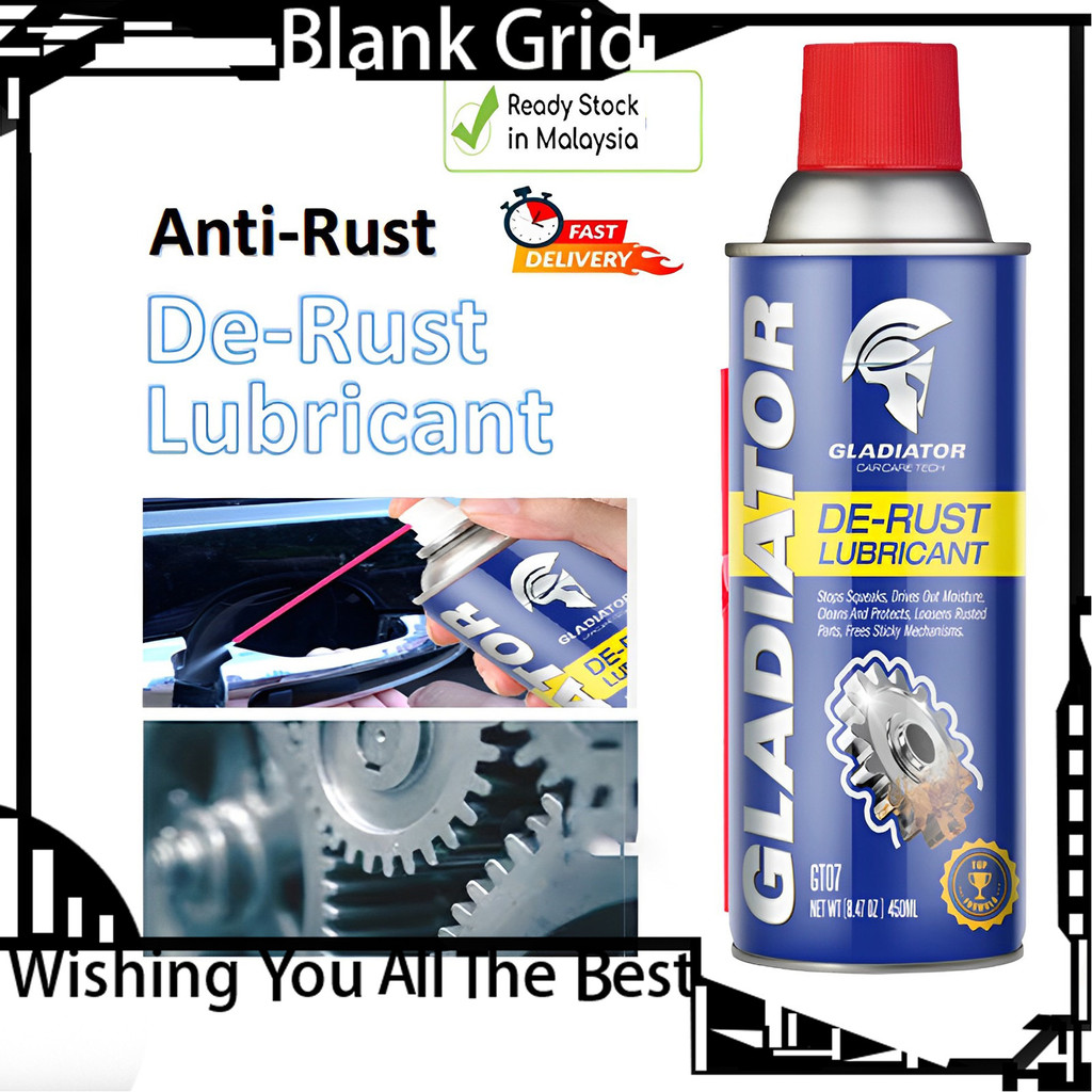 Metal Rust Remover Spray - Fast Acting Rust Converter & Cleaner for Car ...