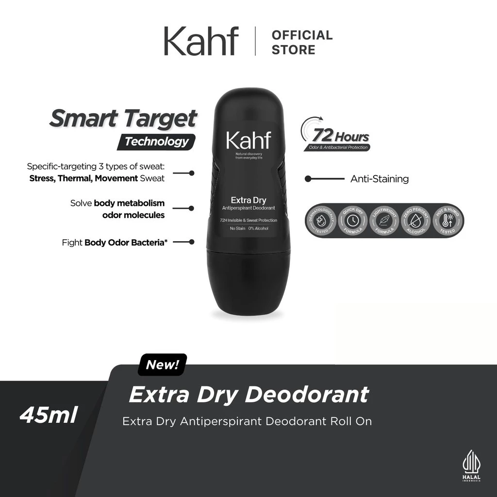 KahF Triple Deodorant Complete Set