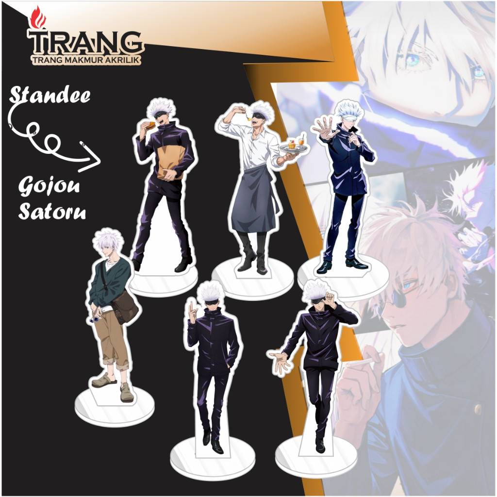 Acrylic Standee figure Gojou Satoru Jujutsu Kaisen / Standing Action ...