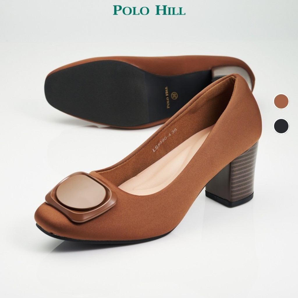 POLO HILL Ladies Round Toe Heels PLSH-LS5390 | Shopee Malaysia