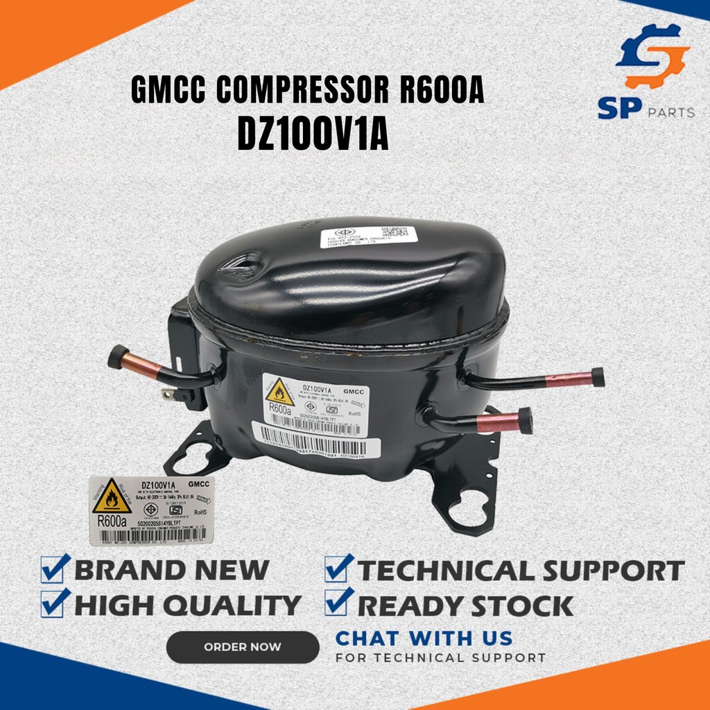 REFRIGERATOR GMCC COMPRESSOR R600A DZ100V1A | Shopee Malaysia