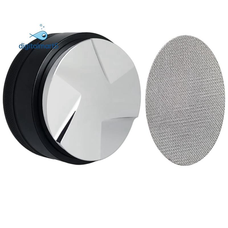 51mm Adjustable Depth-3 Angled Espresso Tamper Fits 51mm Portafilter ...