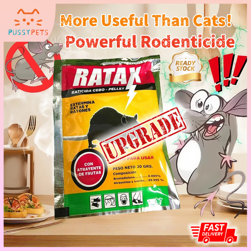 COD Powerful Rat Killer Powder 20g Fast Acting Rodent Eliminator ...
