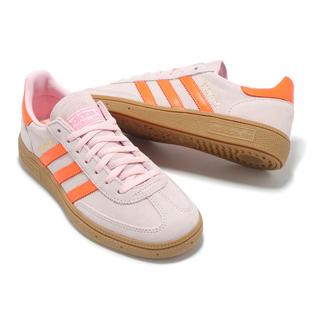 adidas Casual Shoes Handball Spezial W Women's Pink Orange German ...