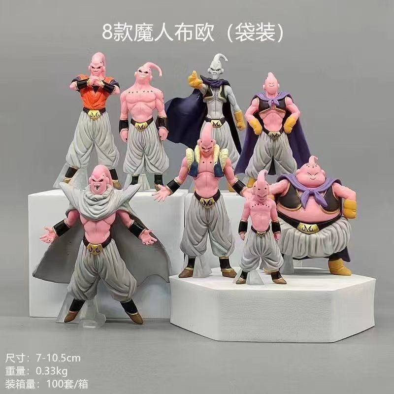 Figurine Fat Buu Dragon Ball Legend of Manga Hachette figure Majin Boo Boubou